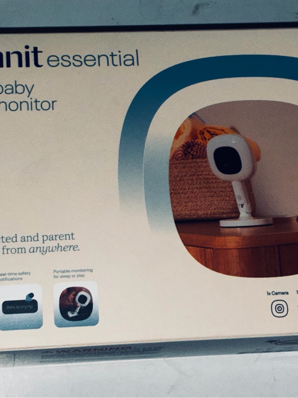 NANIT ESSENTIAL BABY SMART BABY MONITOR